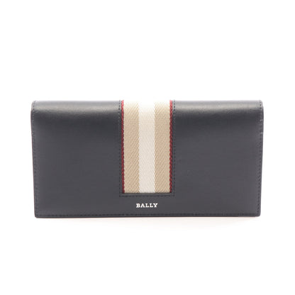 BALEN バレン 二つ折り長財布 レザー ブラック マルチカラー バリー 財布・小物 BALLY