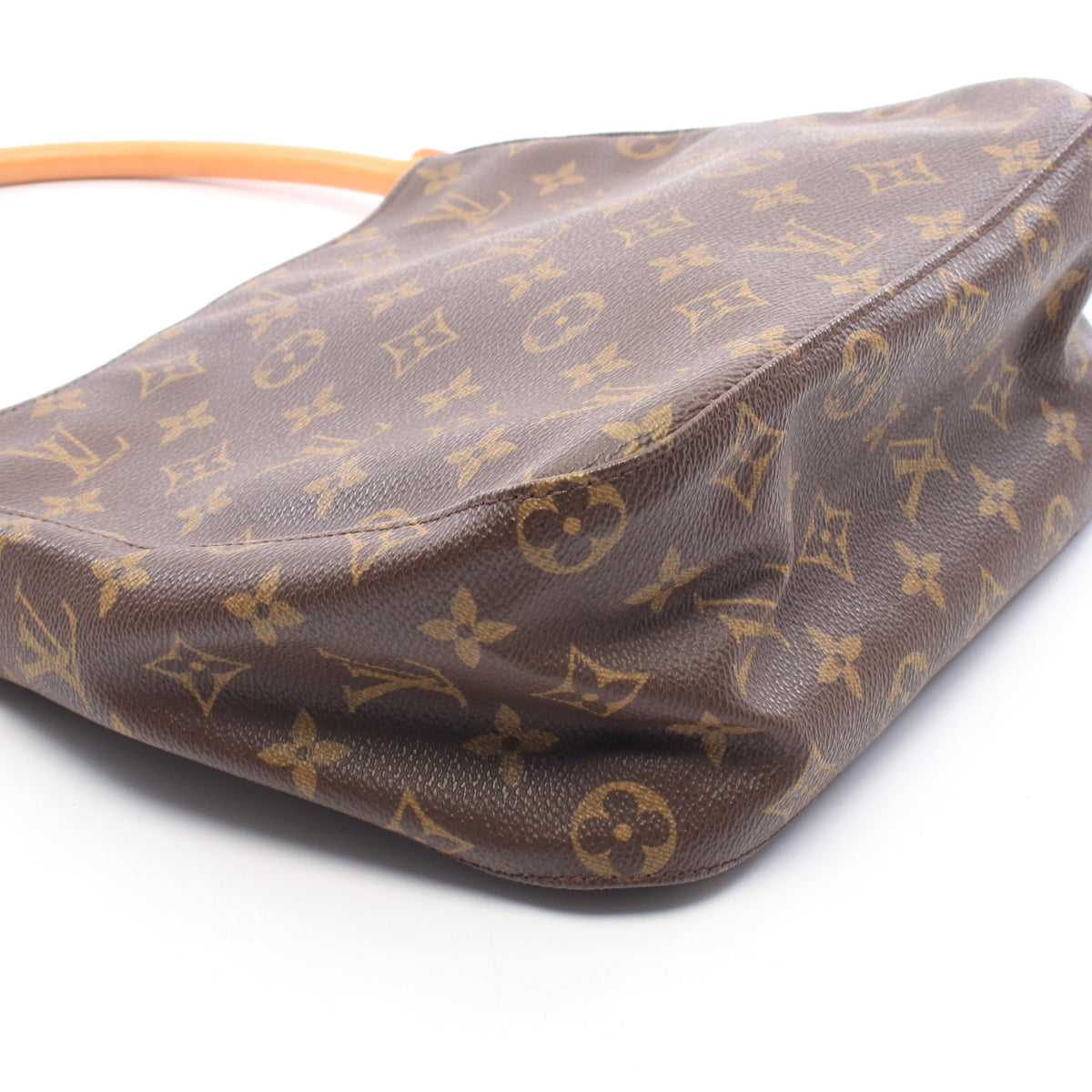 ルーピングMM モノグラム ショルダーバッグ PVC レザー ブラウン ルイヴィトン バッグ LOUIS VUITTON