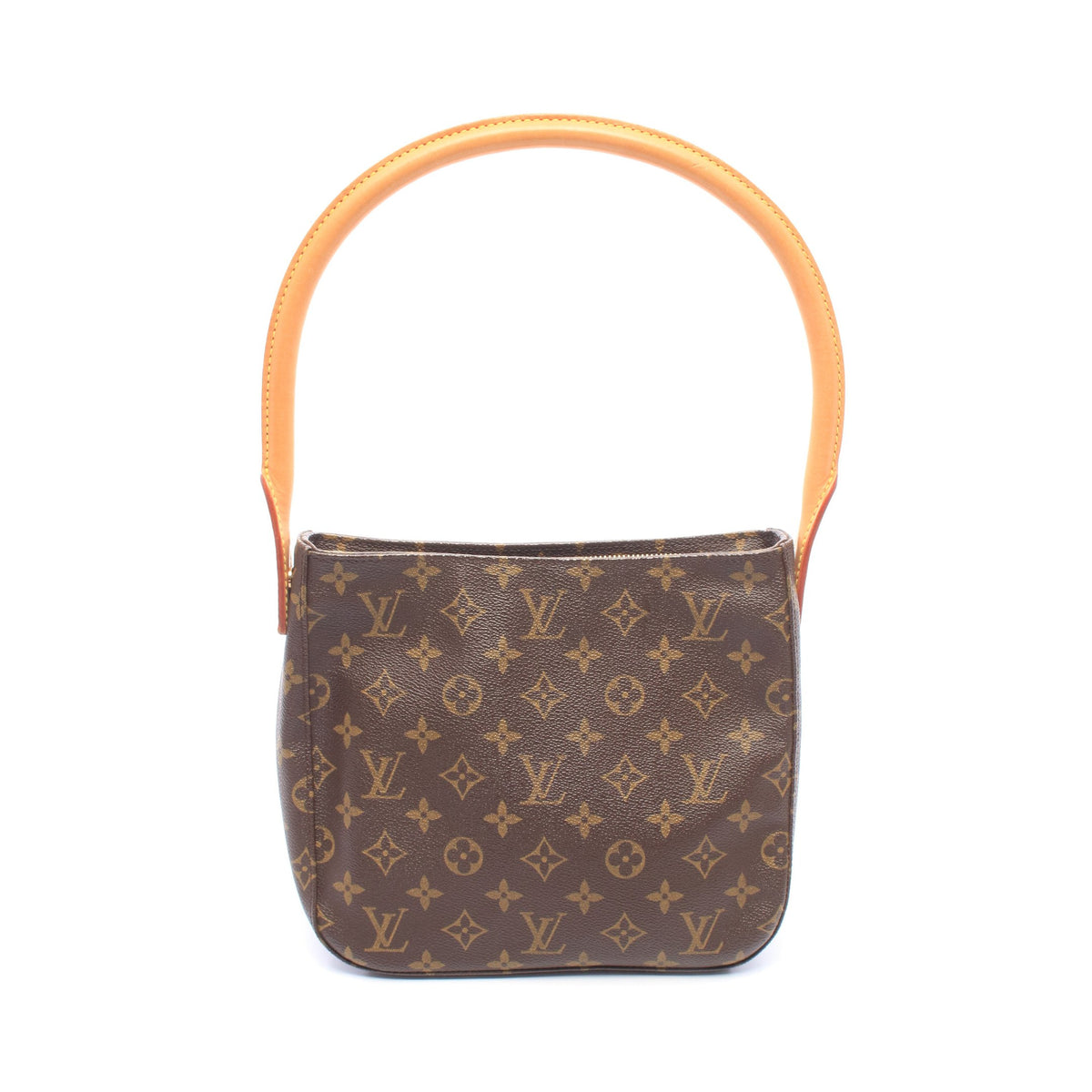 ルーピングMM モノグラム ショルダーバッグ PVC レザー ブラウン ルイヴィトン バッグ LOUIS VUITTON