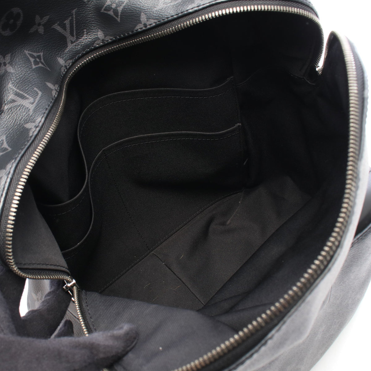 アポロ モノグラムエクリプス バックパック リュックサック PVC レザー ブラック ルイヴィトン バッグ LOUIS VUITTON