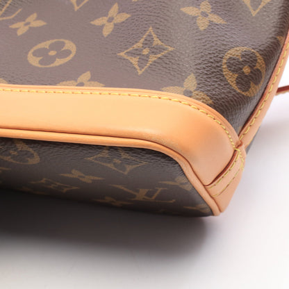 ナノ ノエ モノグラム ハンドバッグ PVC レザー ブラウン ルイヴィトン バッグ LOUIS VUITTON