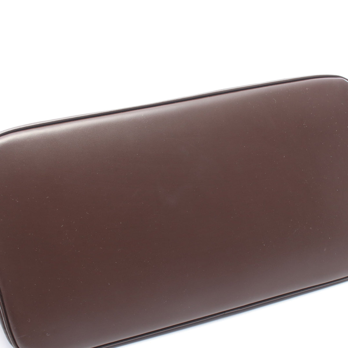 アルマ ダミエエベヌ ハンドバッグ PVC レザー ブラウン ルイヴィトン バッグ LOUIS VUITTON