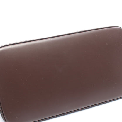 アルマ ダミエエベヌ ハンドバッグ PVC レザー ブラウン ルイヴィトン バッグ LOUIS VUITTON