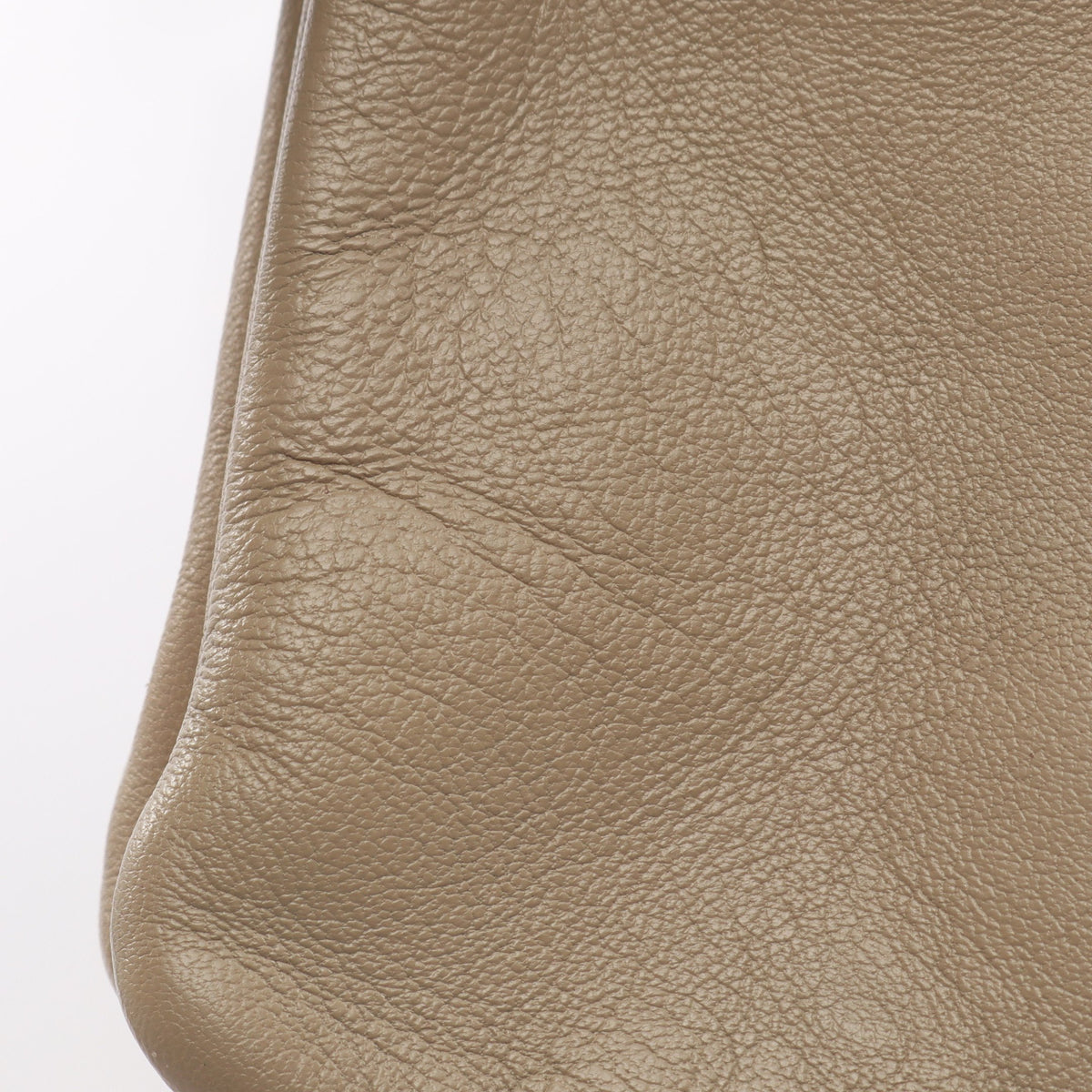 TRIO LARGE トリオ ラージ ショルダーバッグ レザー グレーベージュ セリーヌ バッグ CELINE
