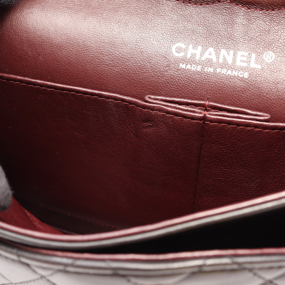 マトラッセ Wフラップ Wチェーンショルダーバッグ ラムスキン ブラック シルバー金具 シャネル バッグ CHANEL