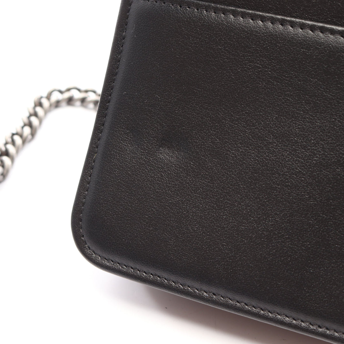 ボーイシャネル マトラッセ チェーンウォレット キャビアスキン ブラック シルバー金具 シャネル バッグ CHANEL
