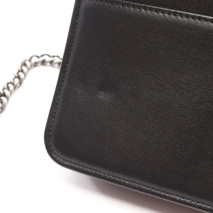 ボーイシャネル マトラッセ チェーンウォレット キャビアスキン ブラック シルバー金具 シャネル バッグ CHANEL