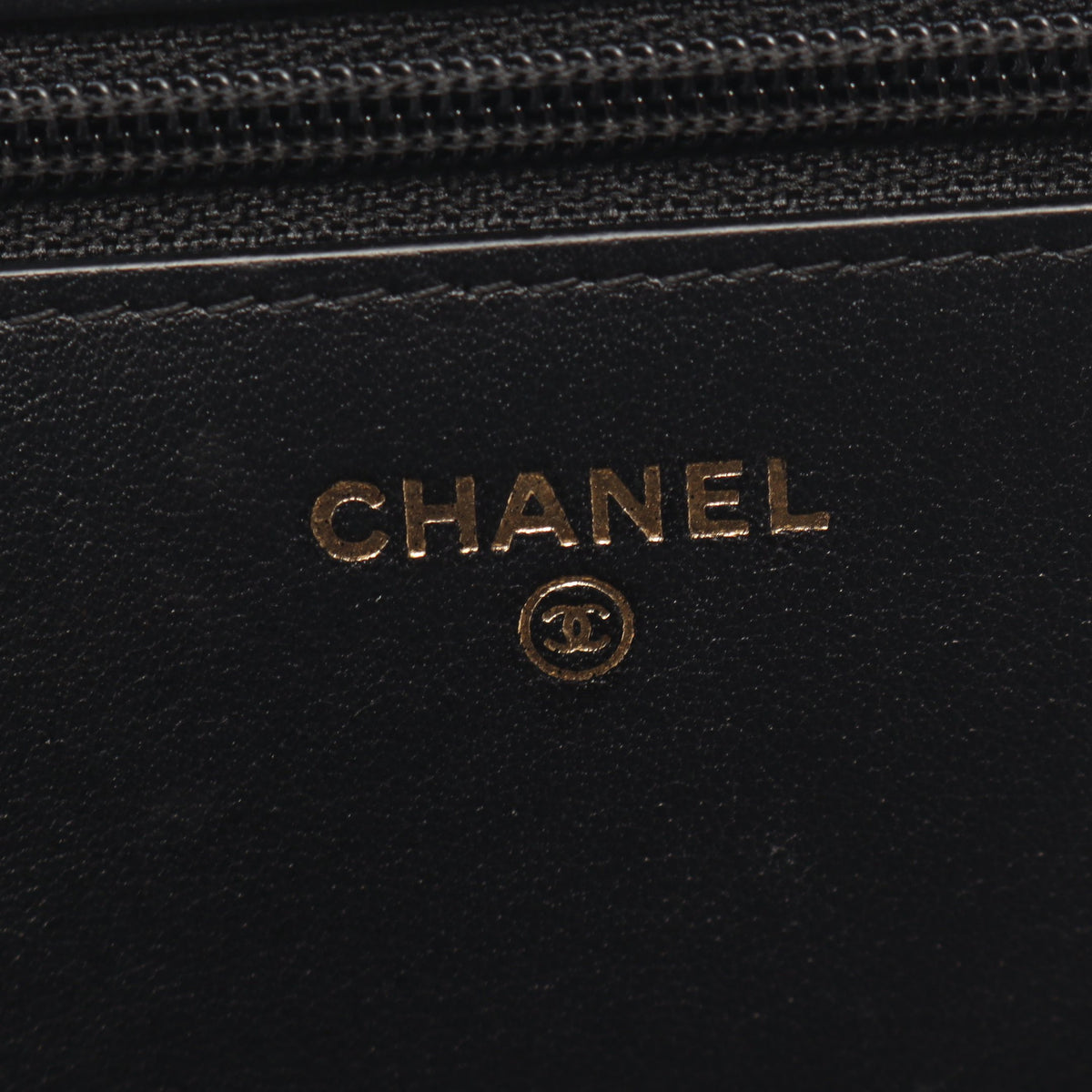 ボーイシャネル チェーンウォレット ラムスキン ブラック シャンパンゴールド ゴールド金具 シャネル バッグ CHANEL