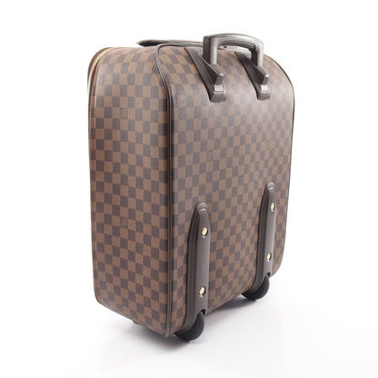 ぺガス45 ダミエエベヌ キャリーケース スーツケース PVC レザー ブラウン ルイヴィトン バッグ LOUIS VUITTON