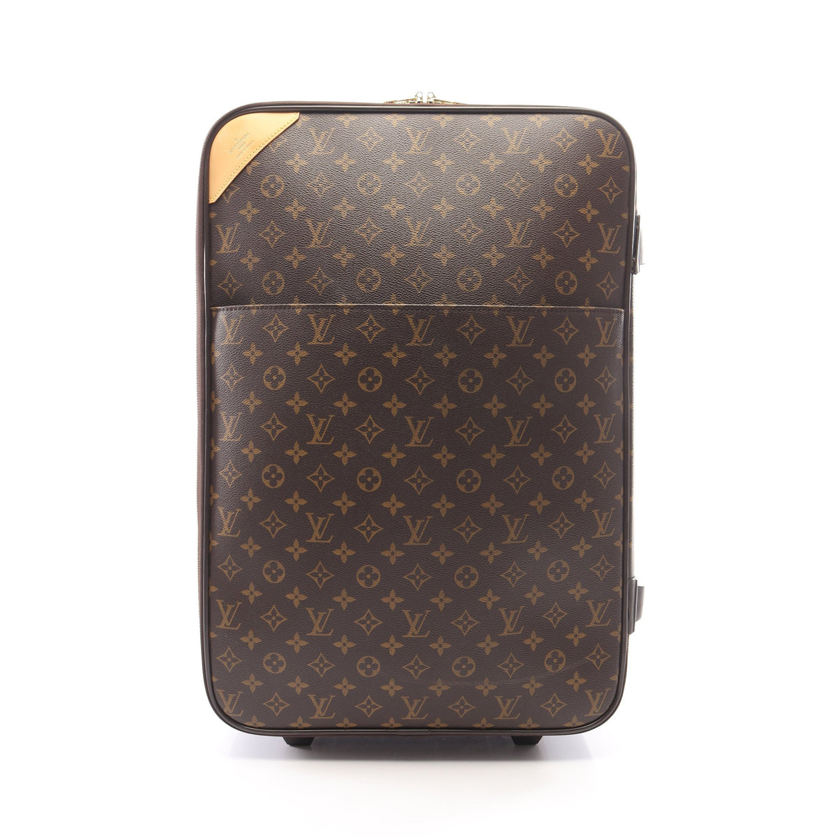 ペガス55 モノグラム キャリーケース スーツケース PVC レザー ブラウン ルイヴィトン バッグ LOUIS VUITTON