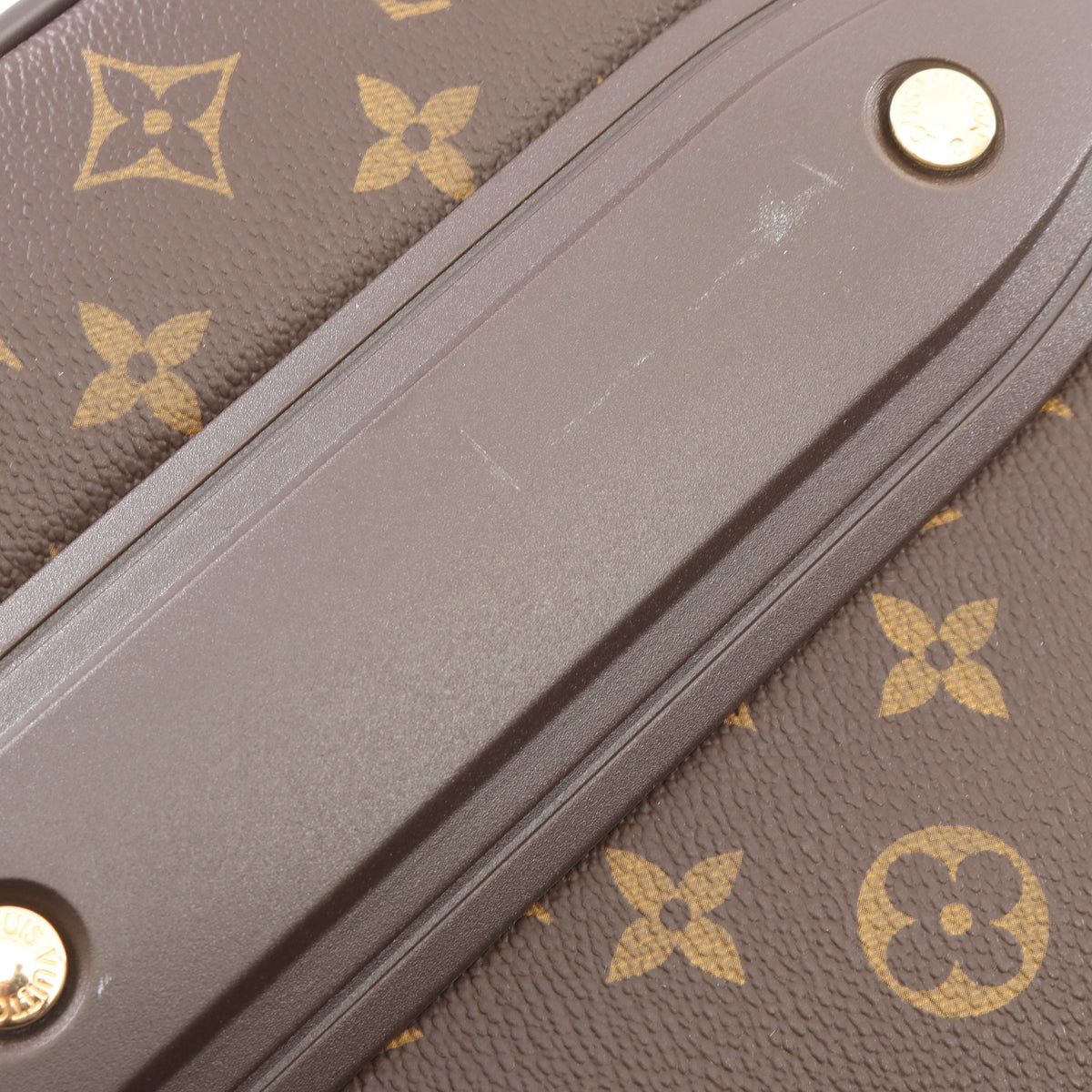 ペガス55 モノグラム キャリーケース スーツケース PVC レザー ブラウン ルイヴィトン バッグ LOUIS VUITTON