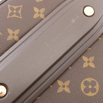 ペガス55 モノグラム キャリーケース スーツケース PVC レザー ブラウン ルイヴィトン バッグ LOUIS VUITTON