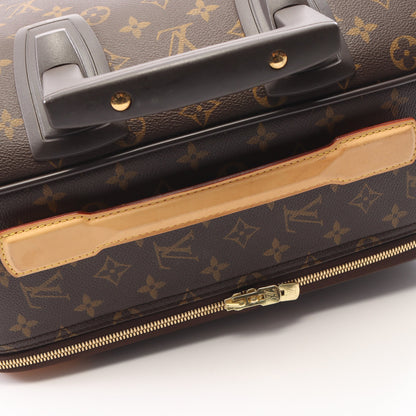ペガス55 モノグラム キャリーケース スーツケース PVC レザー ブラウン ルイヴィトン バッグ LOUIS VUITTON
