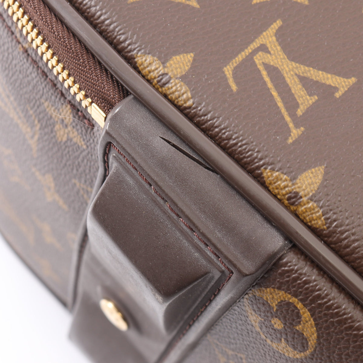 ペガス55 モノグラム キャリーケース スーツケース PVC レザー ブラウン ルイヴィトン バッグ LOUIS VUITTON