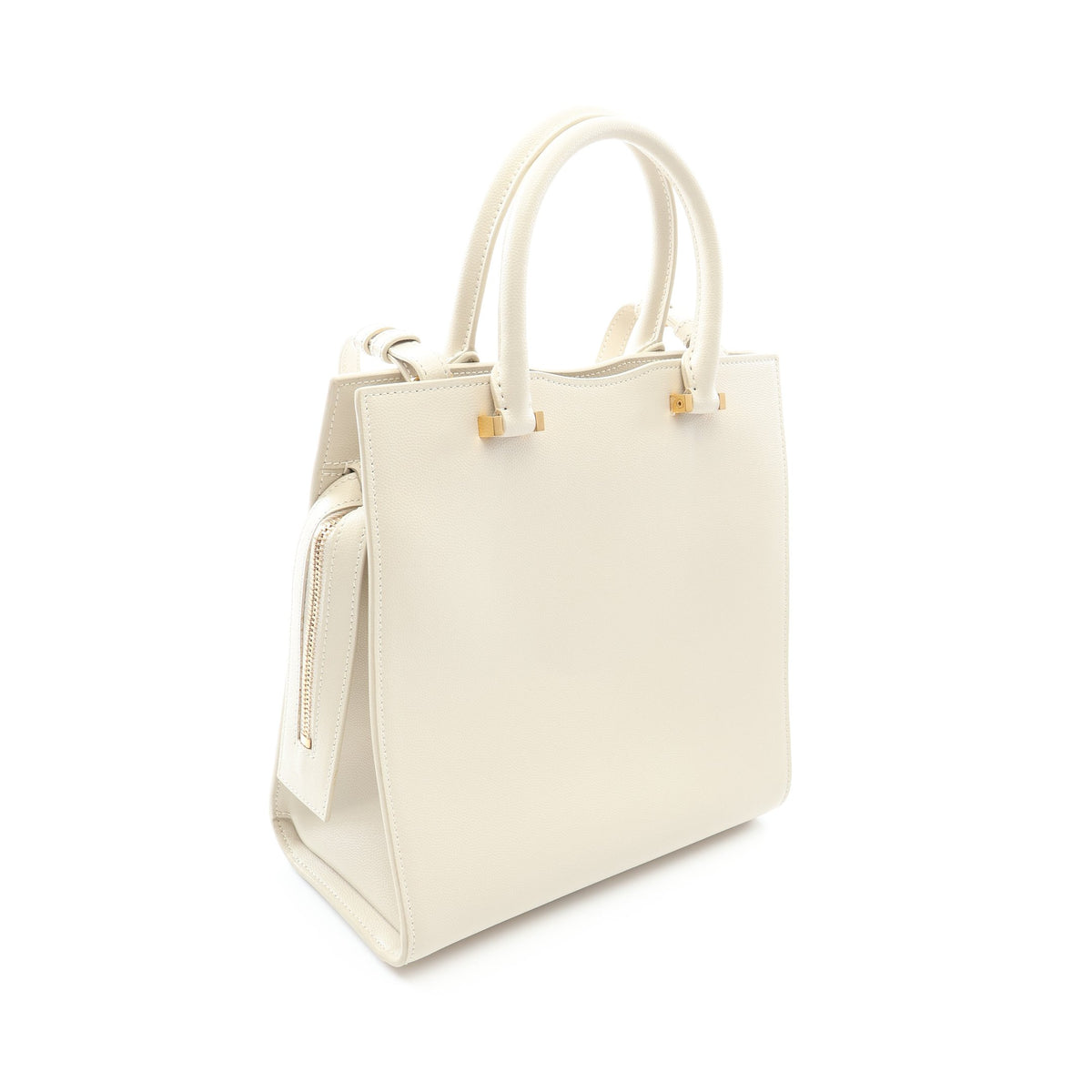 アップタウン トート スモール 2WAY ハンドバッグ レザー アイボリー サンローランパリ バッグ SAINT LAURENT PARIS