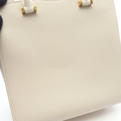 アップタウン トート スモール 2WAY ハンドバッグ レザー アイボリー サンローランパリ バッグ SAINT LAURENT PARIS