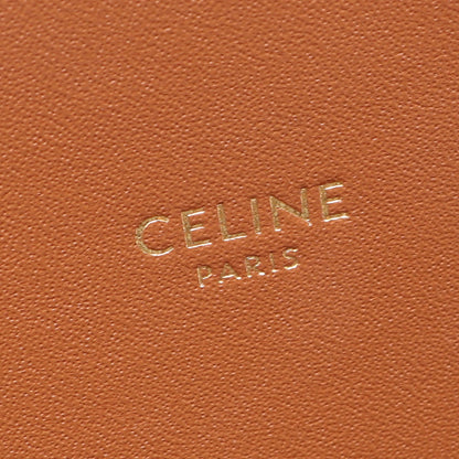 クラシック トリオンフバッグ ショルダーバッグ PVC レザー ブラウン ブラック セリーヌ バッグ CELINE
