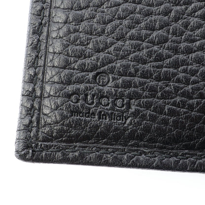 プチ マーモント 三つ折り財布 レザー ブラック グッチ 財布・小物 GUCCI