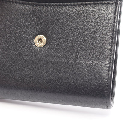 ココマーク コインケース レザー ブラック ゴールド金具 シャネル 財布・小物 CHANEL