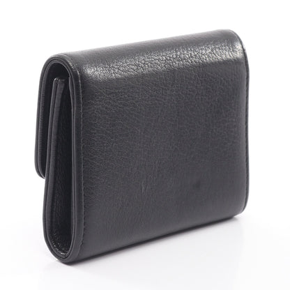 ココマーク コインケース レザー ブラック ゴールド金具 シャネル 財布・小物 CHANEL