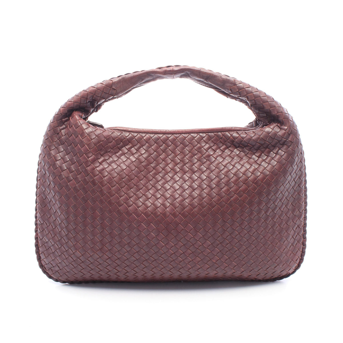 イントレチャート ワンショルダーバッグ レザー ボルドー ボッテガヴェネタ バッグ BOTTEGA VENETA