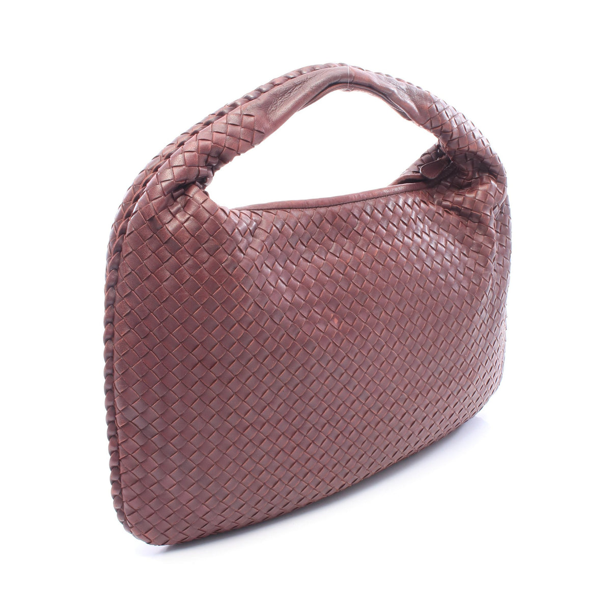 イントレチャート ワンショルダーバッグ レザー ボルドー ボッテガヴェネタ バッグ BOTTEGA VENETA