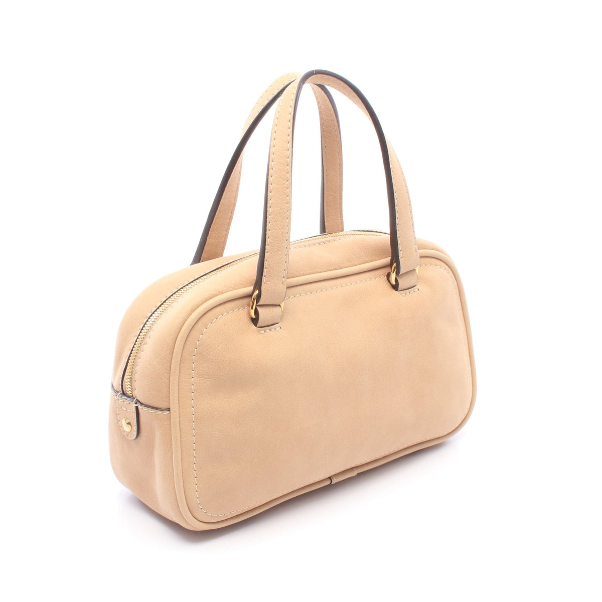 マドリード アナグラム タッセル ハンドバッグ レザー ベージュ ロエベ バッグ LOEWE
