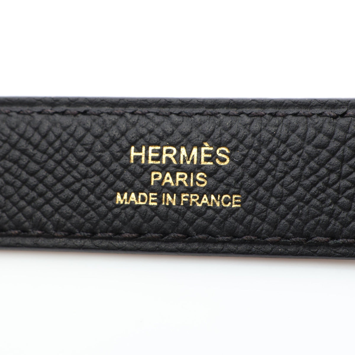 ショルダーストラップ ヴォーエプソン ブラック ゴールド金具 G刻印 エルメス 財布・小物 HERMES