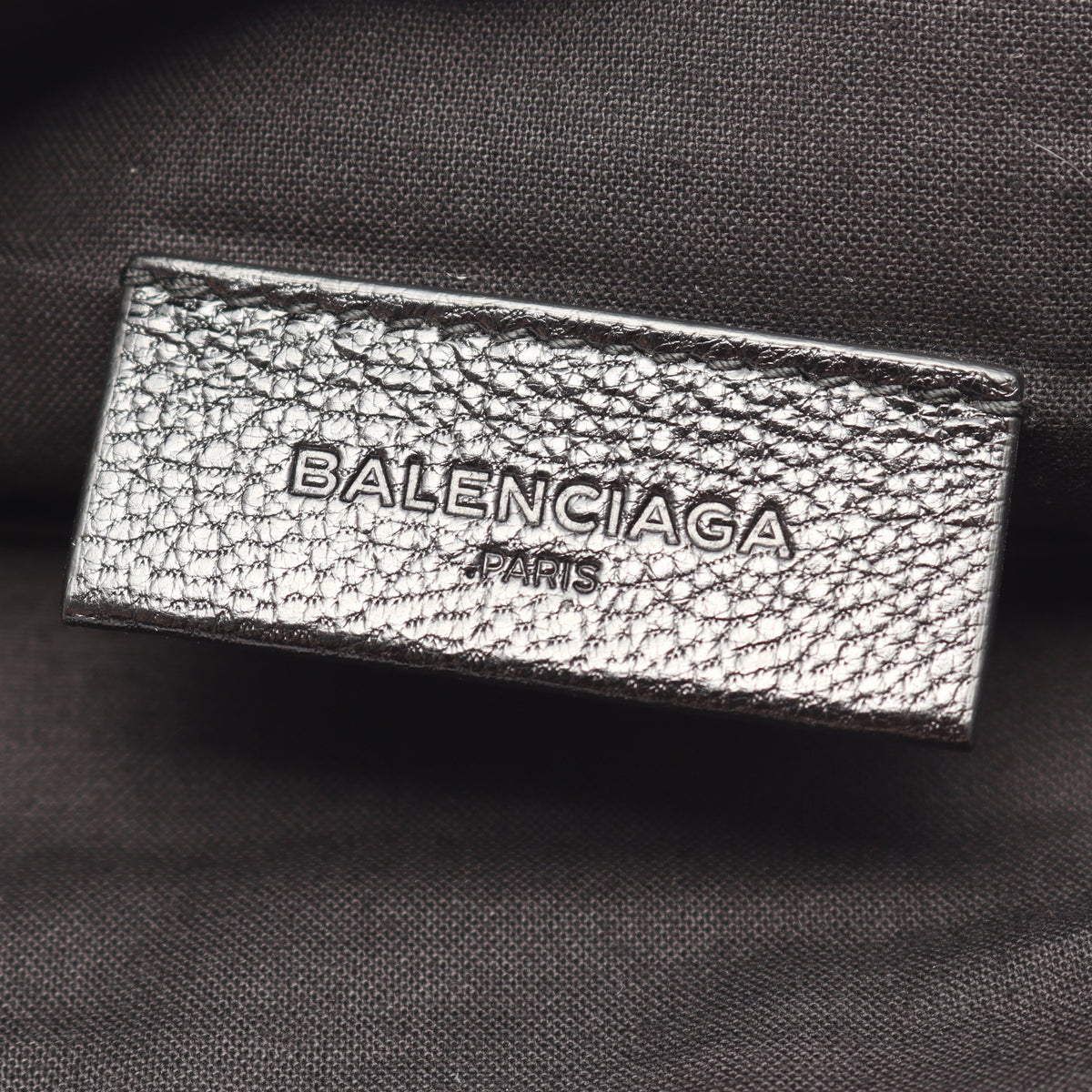 クラシック メタリック エッジ クラッチバッグ レザー ブラック バレンシアガ バッグ BALENCIAGA