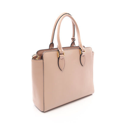 2WAY ハンドバッグ レザー ピンクベージュ プラダ バッグ PRADA