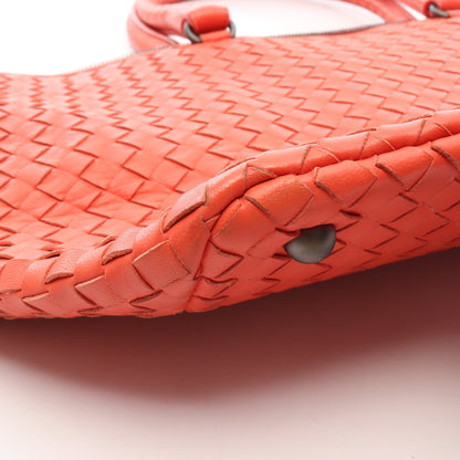 イントレチャート ハンドバッグ トートバッグ レザー オレンジ ボッテガヴェネタ バッグ BOTTEGA VENETA