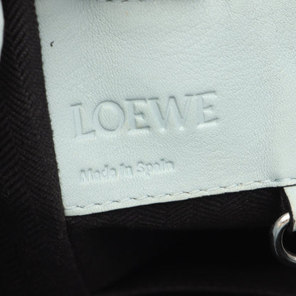 ハンモックバッグ スモール 2WAY ハンドバッグ レザー ライトブルー ロエベ バッグ LOEWE