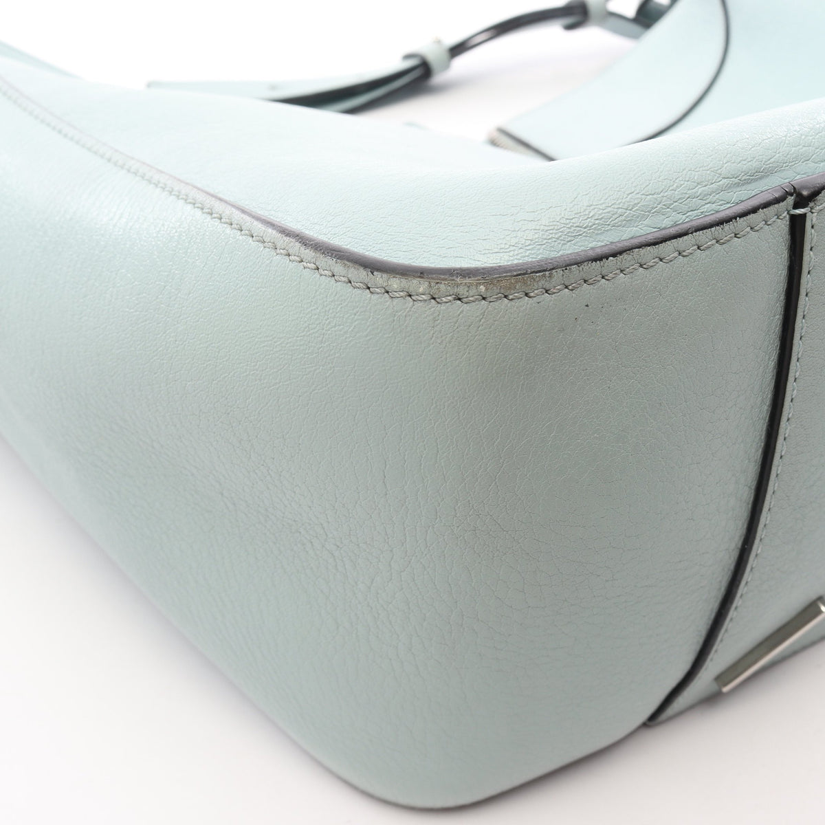 ハンモックバッグ スモール 2WAY ハンドバッグ レザー ライトブルー ロエベ バッグ LOEWE