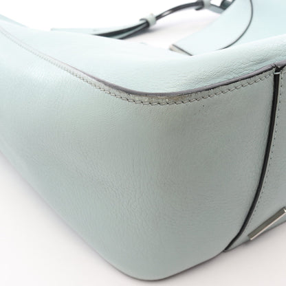 ハンモックバッグ スモール 2WAY ハンドバッグ レザー ライトブルー ロエベ バッグ LOEWE