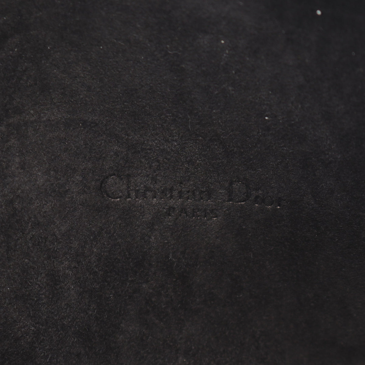 カロ ダブルポーチ ショルダーバッグ レザー ブラック クリスチャンディオール バッグ Christian Dior