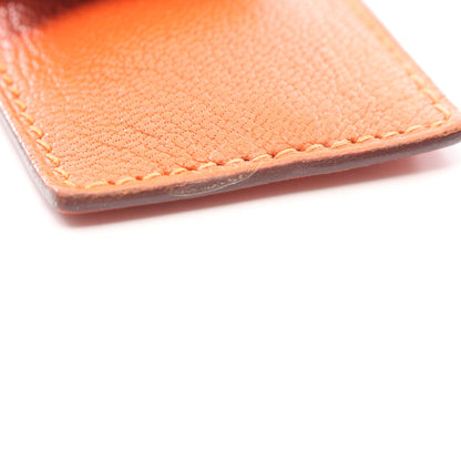 ヒューゴ ペンケース シェーブル オレンジ □G刻印 エルメス 財布・小物 HERMES