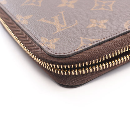 ジッピー オーガナイザー モノグラム ラウンドファスナー長財布 PVC ブラウン ルイヴィトン 財布・小物 LOUIS VUITTON