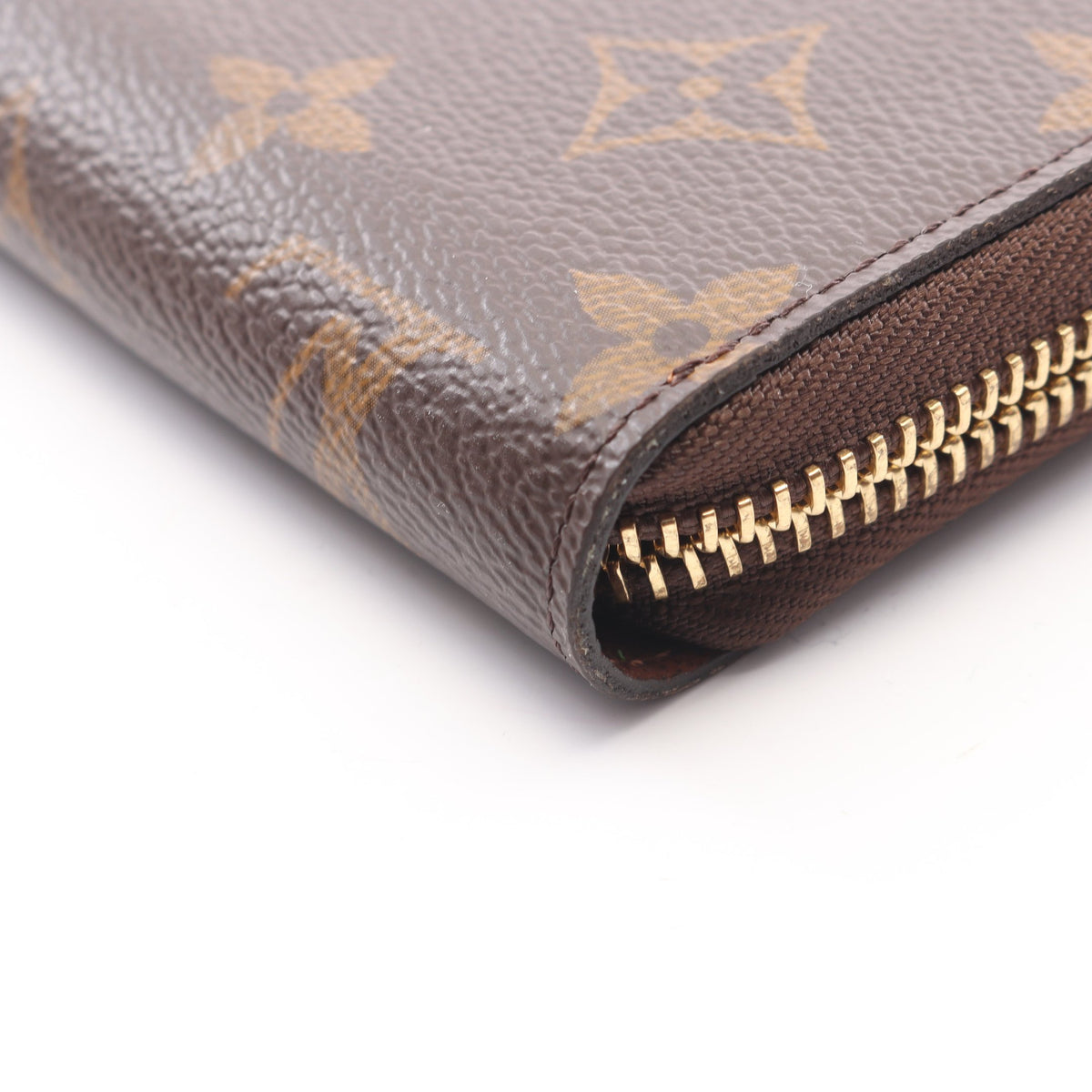 ジッピー オーガナイザー モノグラム ラウンドファスナー長財布 PVC ブラウン ルイヴィトン 財布・小物 LOUIS VUITTON