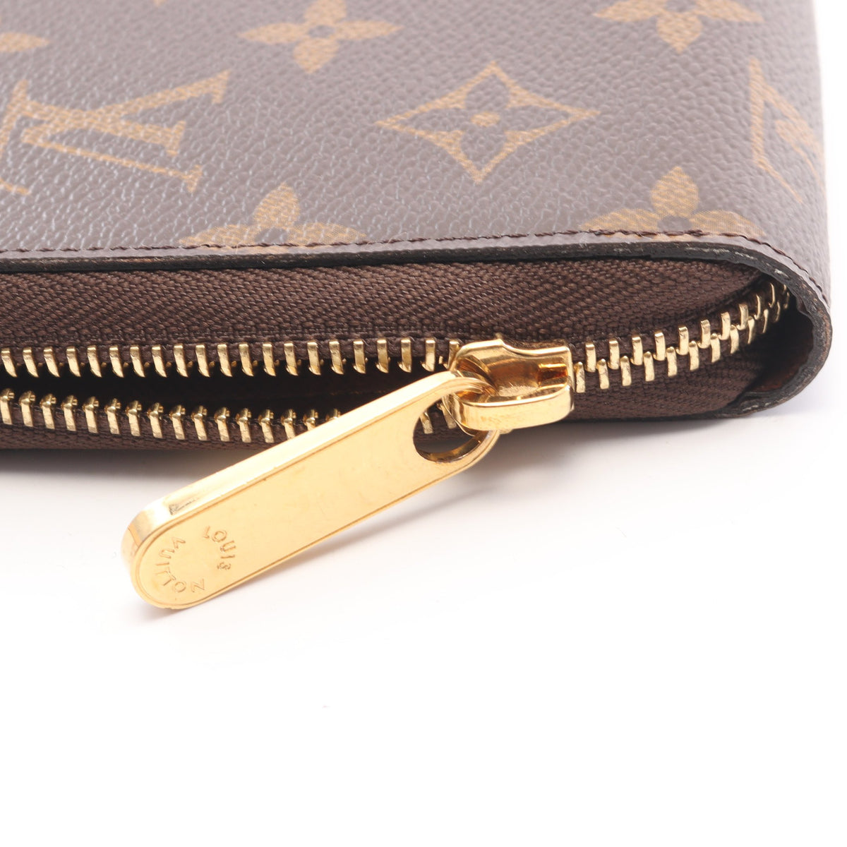 ジッピー オーガナイザー モノグラム ラウンドファスナー長財布 PVC ブラウン ルイヴィトン 財布・小物 LOUIS VUITTON