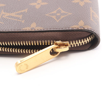 ジッピー オーガナイザー モノグラム ラウンドファスナー長財布 PVC ブラウン ルイヴィトン 財布・小物 LOUIS VUITTON
