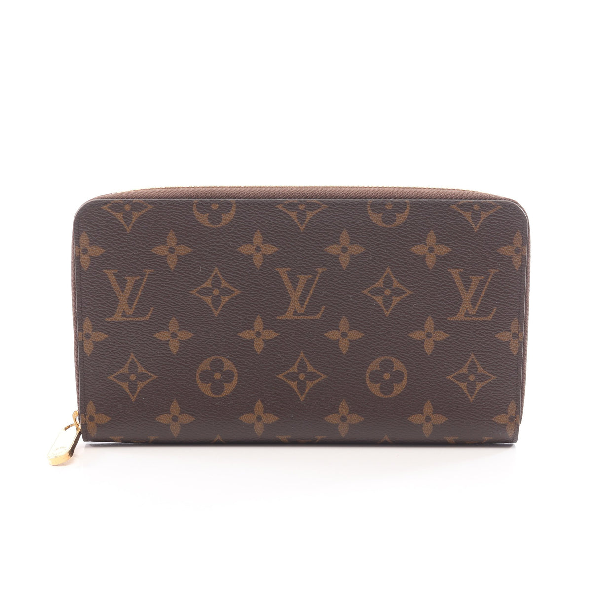 ジッピー オーガナイザー モノグラム ラウンドファスナー長財布 PVC ブラウン ルイヴィトン 財布・小物 LOUIS VUITTON
