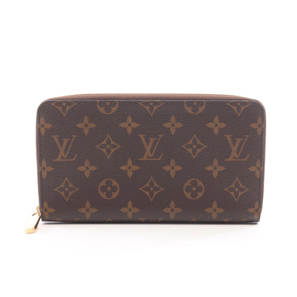 ジッピー オーガナイザー モノグラム ラウンドファスナー長財布 PVC ブラウン ルイヴィトン 財布・小物 LOUIS VUITTON