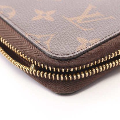 ジッピー オーガナイザー モノグラム ラウンドファスナー長財布 PVC ブラウン ルイヴィトン 財布・小物 LOUIS VUITTON