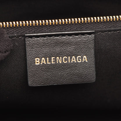 シグネチャー スモール ショッパー 2WAY ハンドバッグ PVC ブラウン バレンシアガ バッグ BALENCIAGA