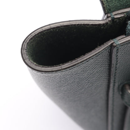 BELT BAG NANO ベルトバッグ ナノ 2WAY ハンドバッグ レザー ダークグリーン セリーヌ バッグ CELINE