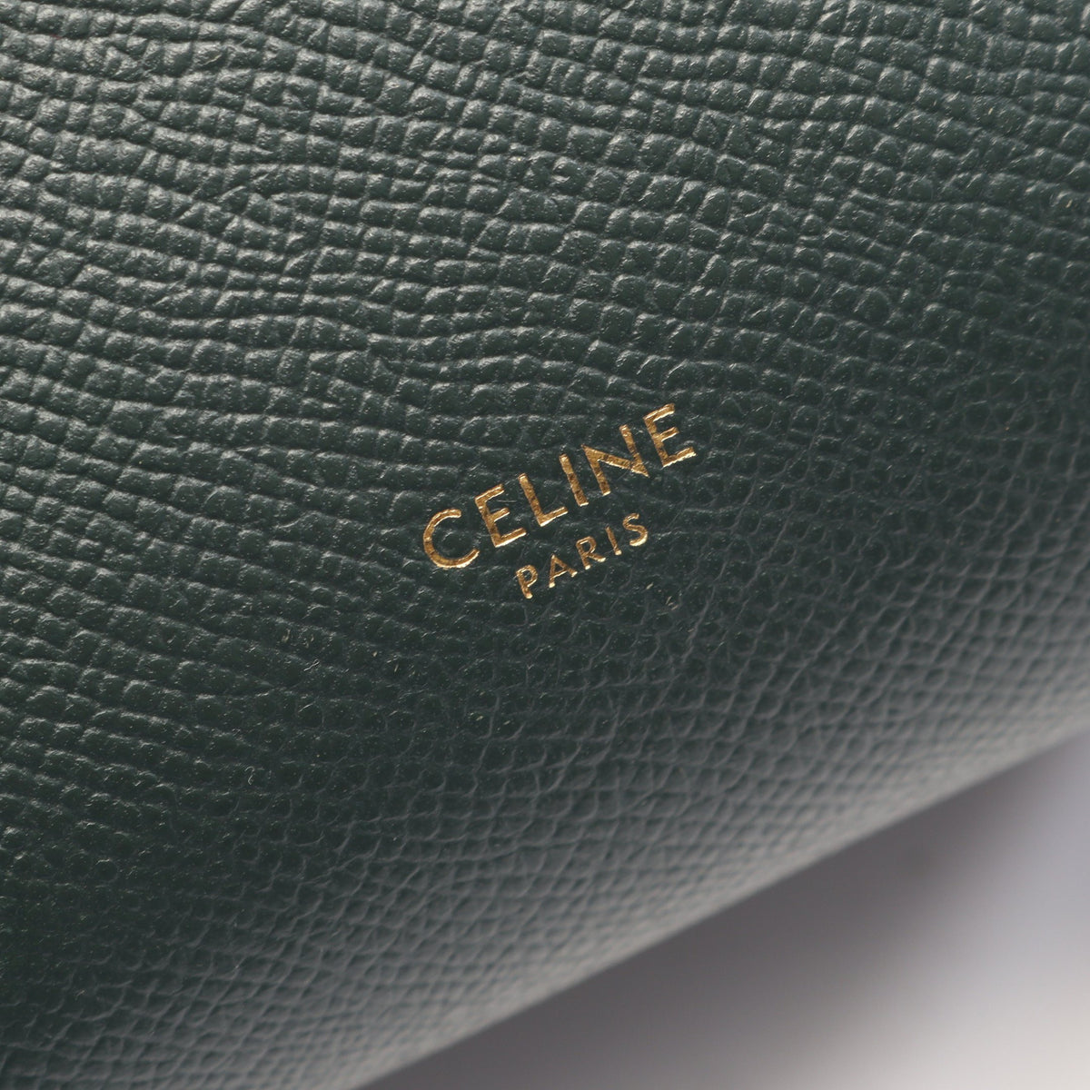 BELT BAG NANO ベルトバッグ ナノ 2WAY ハンドバッグ レザー ダークグリーン セリーヌ バッグ CELINE