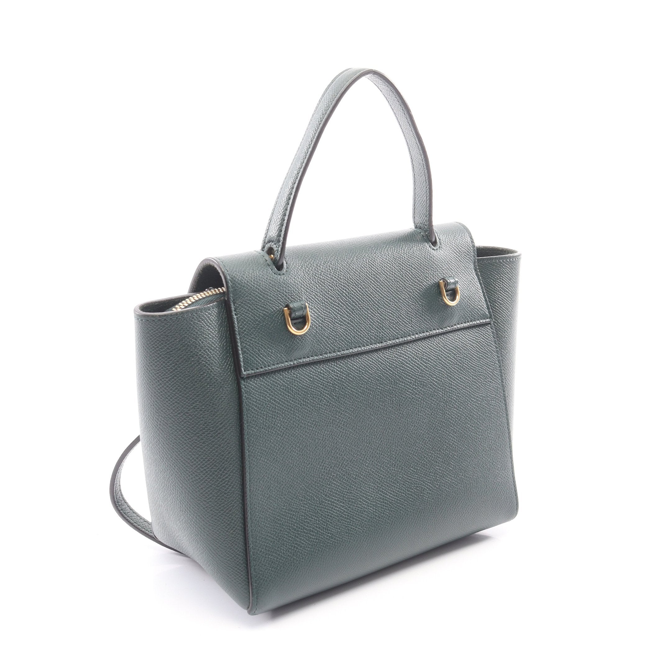 BELT BAG NANO ベルトバッグ ナノ 2WAY ハンドバッグ レザー ダーク