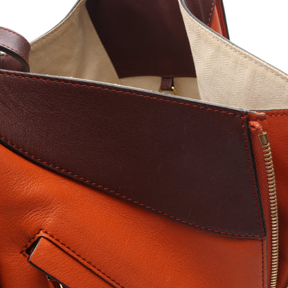 ハンモックバッグ スモール 2WAY ハンドバッグ レザー オレンジ ダークブラウン レッド ロエベ バッグ LOEWE