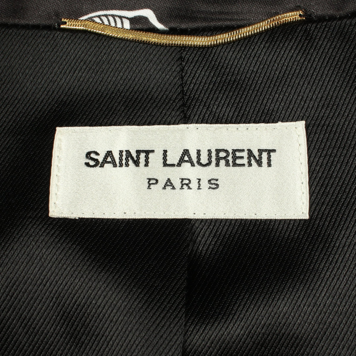 LOVE テディジャケット 花柄 ジップアップ ブルゾン レーヨン ブラック マルチカラー サンローランパリ アウター SAINT LAURENT PARIS