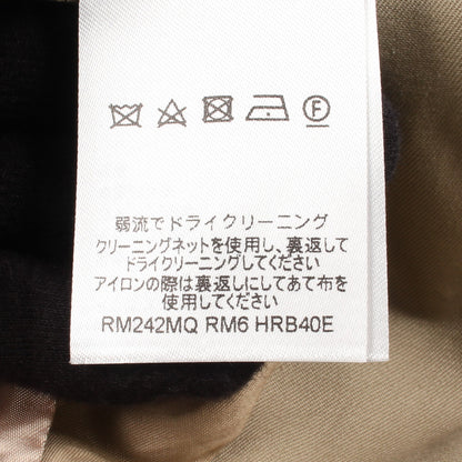24AW エンブロイダードコットンブレンド ボンバージャケット コットン ベージュ ルイヴィトン アウター LOUIS VUITTON